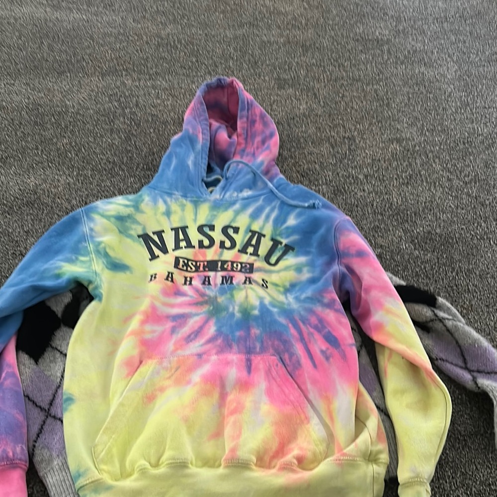 Tie-Dye Nassau Bahamas Hoodie